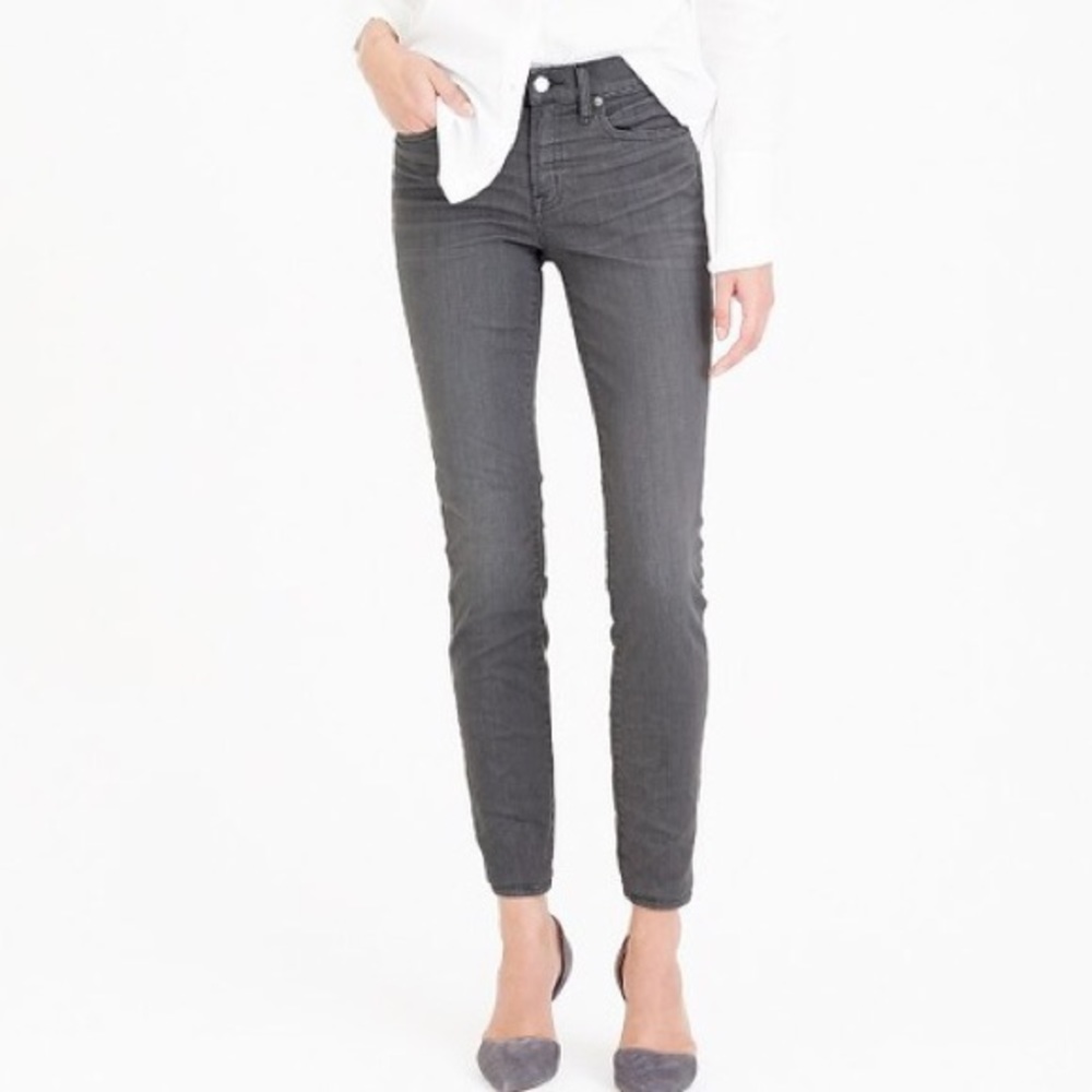J.Crew Skinny Grey Toothpick Jeans